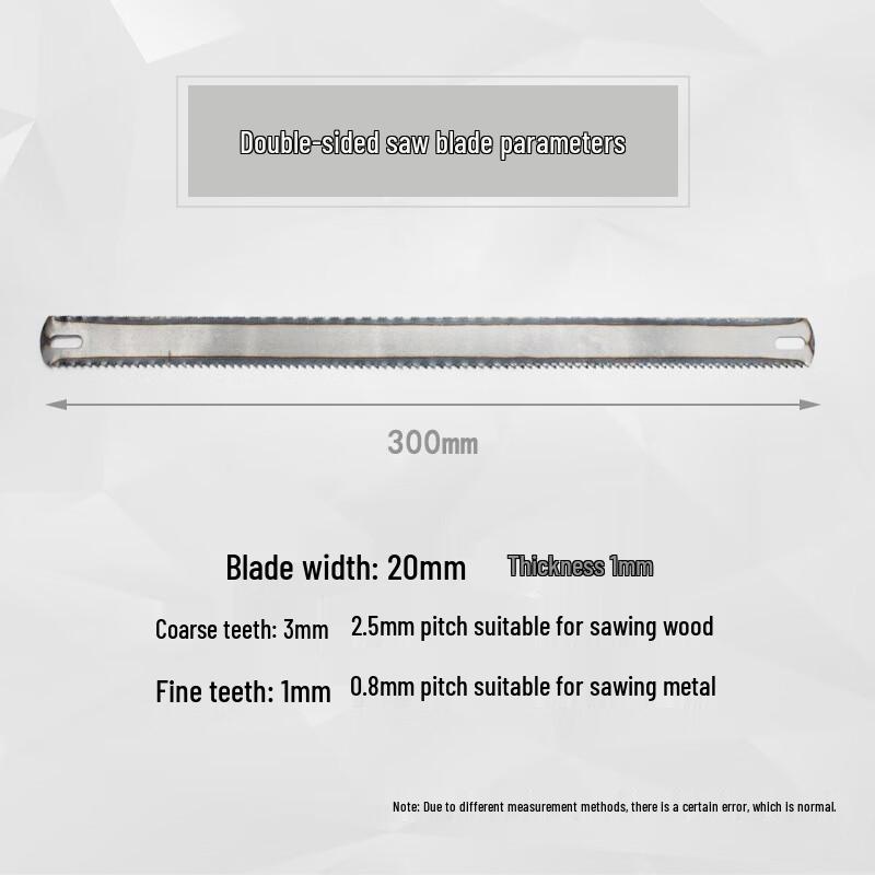 Double-Sided Steel Saw Blades
