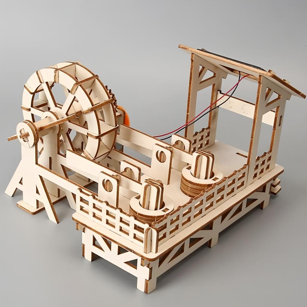 Diy Solar-powered Children's Science and Education Experimental Toys, Hand-assembled Models, Science and Education Toys Gift