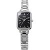 Casio Casio Standard Cheap Casio Women's Brass Metal Watch Silver Black LTP-V009D-1E