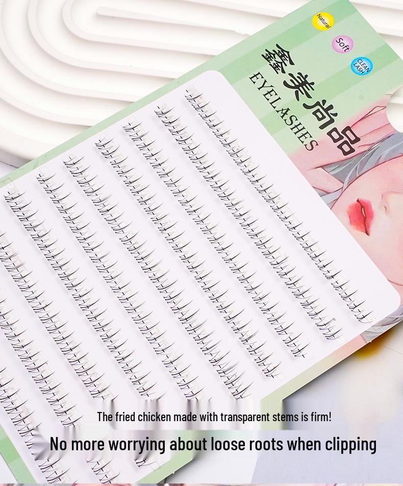 Lazy Trilogy Sunflower False Eyelashes: Pure Wild Fox Series, Little Devil & Small Flame Lower Lashes.