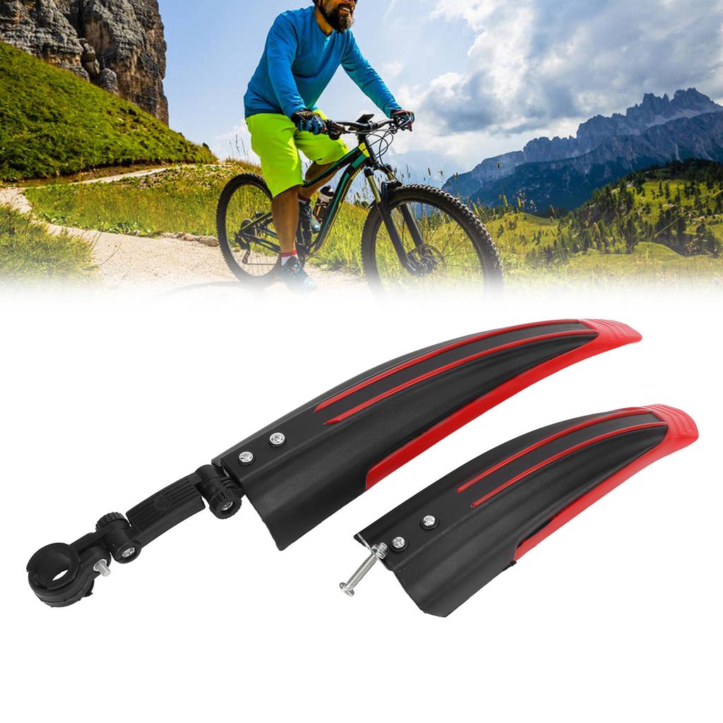 1 Set Vorderer Hinterer Kotflügel Verdickter Erweiterter Schmutzfänger für Rennrad Mountainbike