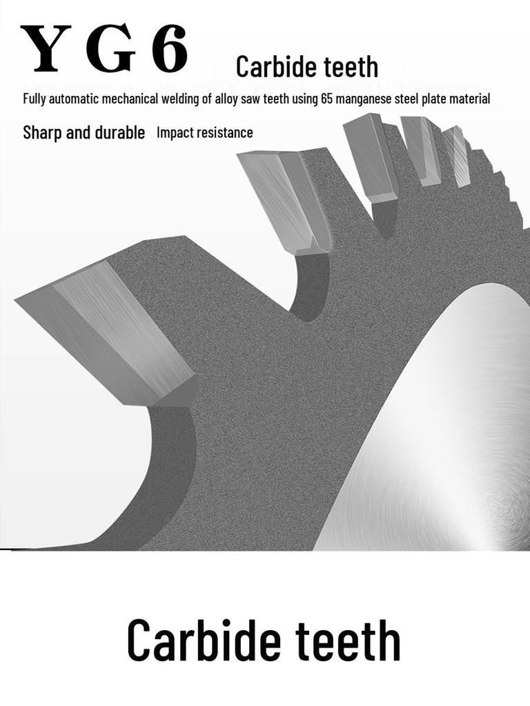 High-Speed Steel & Tungsten Circular Saw Blade for Wood & Aluminum, 4-10 Inch, Fits Hand Angle Grinders