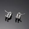 Beard Personality Men's Trendy Hip-Hop Earrings 2024 – Simple, Cool, and Unique