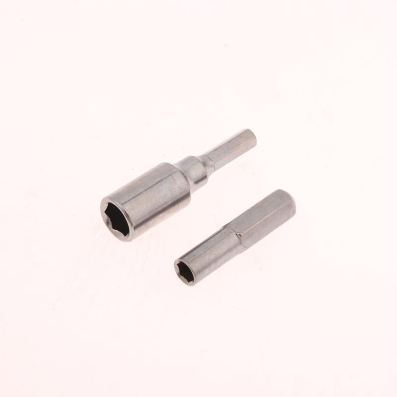 1/2Pcs 4MM To 6.3MM Hex Transducer Adapter Socket Magnetic Parts For Screwdriver Drill Bits Hand Tool