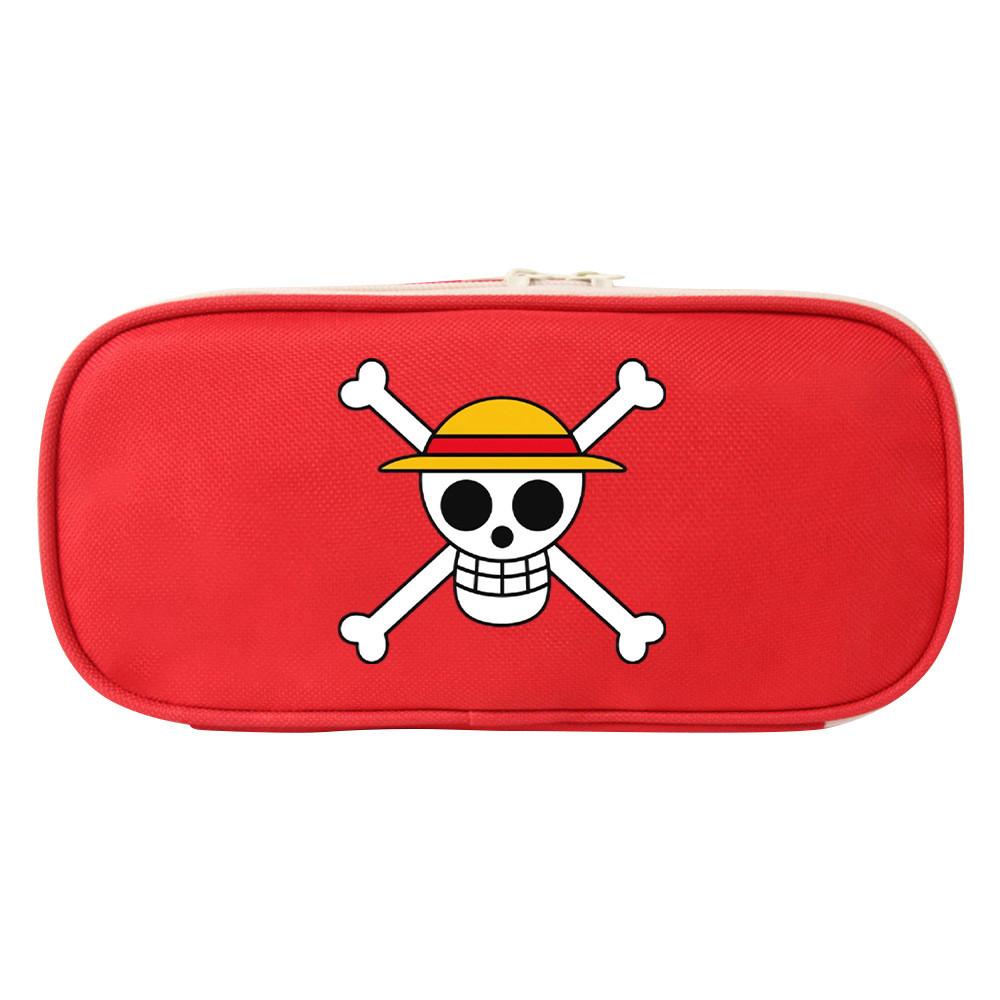 Piece One Pattern Printing Canvas Stationery Bag Student Pencil Fashion Case