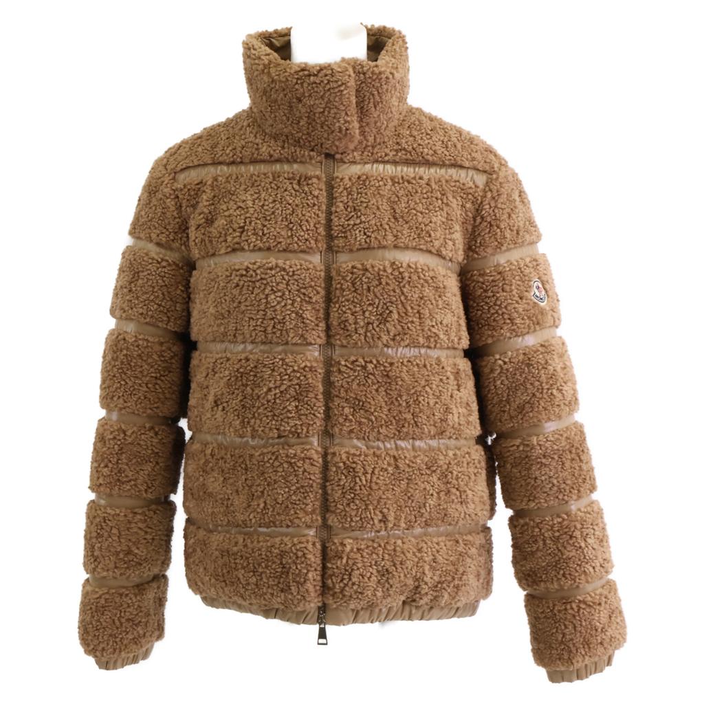 Moncler GENTIANE Boa Switch Down Jacket 1 Dark beigeUsed