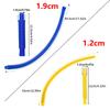10Pcs Large Pop Tubes Fidget Toys Sensory Toy For Stress Anxiety Relief For Children Adults Learning Toys Toddlers Stretch Tubes