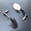 CNC Motorcycle Rear View Side Mirrors 7/8'' 22mm Handlebar Bar End Mirrors for Harley Suzuki Honda Kawasaki Cruisers Yamaha