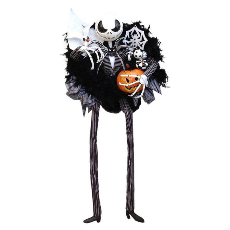 The Nightmare Before Christmas Big Size Doll Pumpkin King Jack Skellington Ornaments Halloween Easter Children Toy Gift