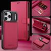 Für iPhone 17 Pro Max Brieftaschenhülle Luxuriöses Magnetisches PU-Leder Kartenfächer Klappbarer Handyhalter Abdeckung Für iPhone 16 15 14 13 Pro Max 12 11 Air