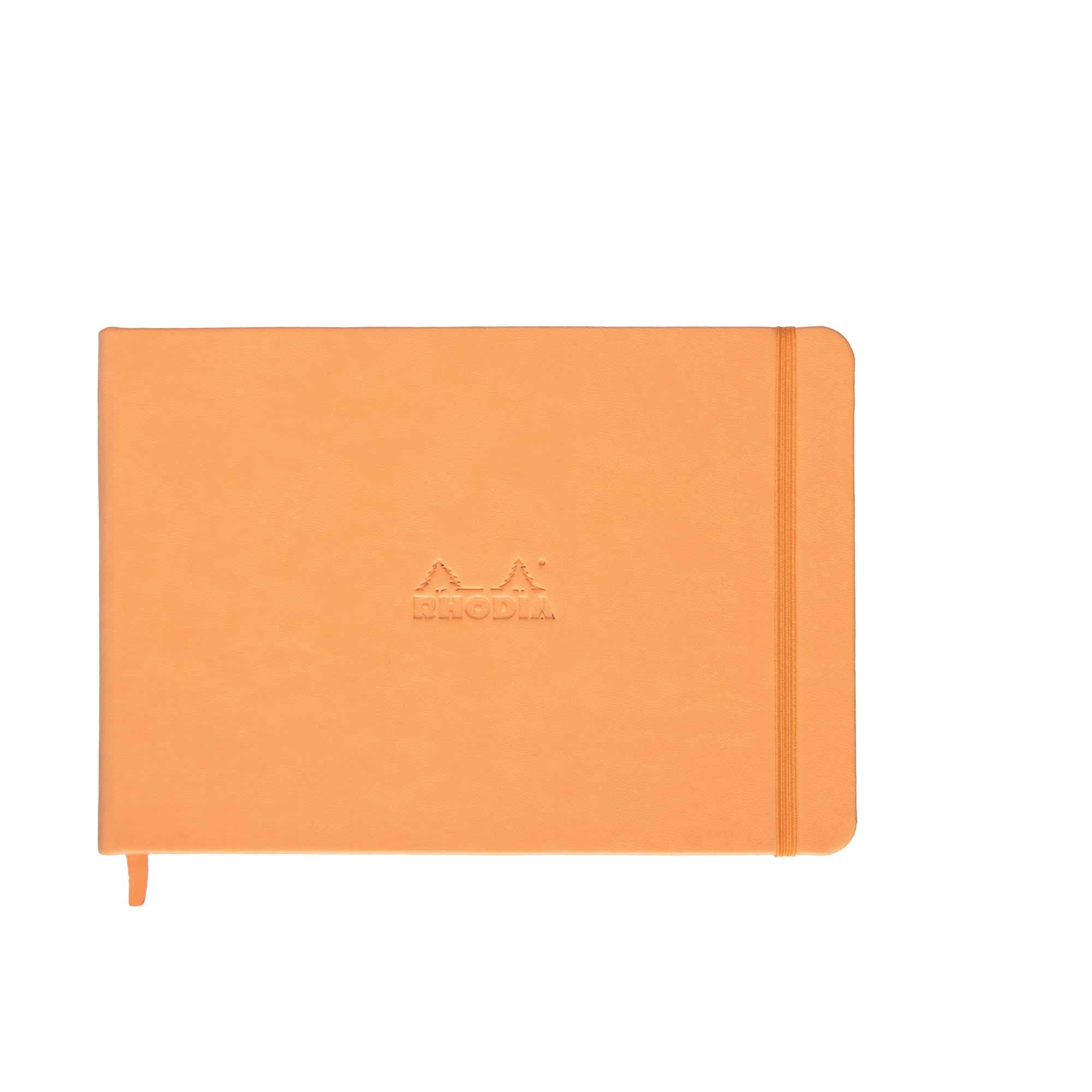 

RHODIA Notebook WEBNOTEBOOK Landscape A5 Plain Orange cf118178 оранжевый