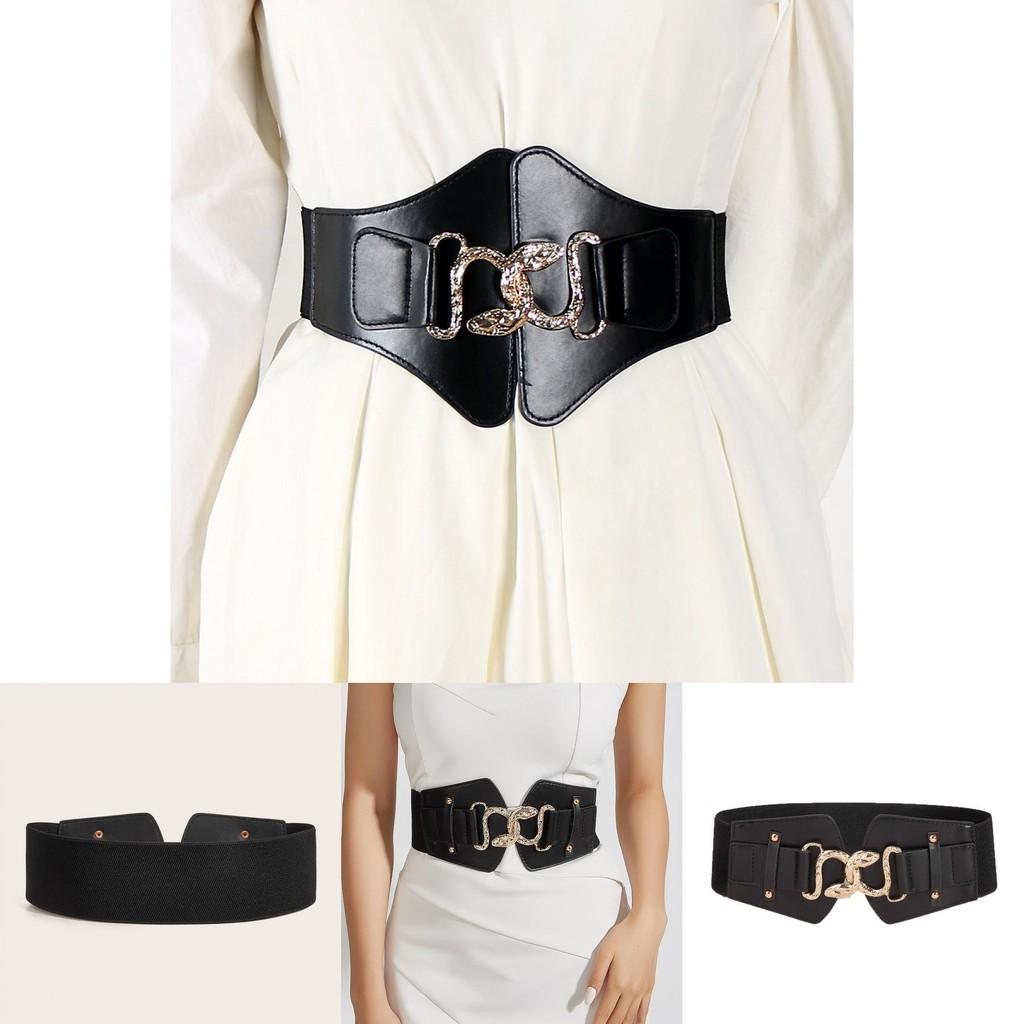 Style Metal Waist Belt With Alloy Buckle For Women Dresses And Coats