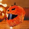 Eye Catching Cartoon Plush Cover Lovely Motorcycles Helmets Cover Portable Pumpkins Shape Cover for Costume Parties