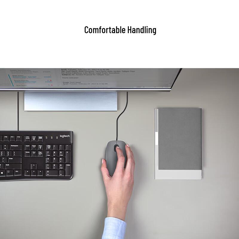 Logitech M111 Wired Silent Mouse