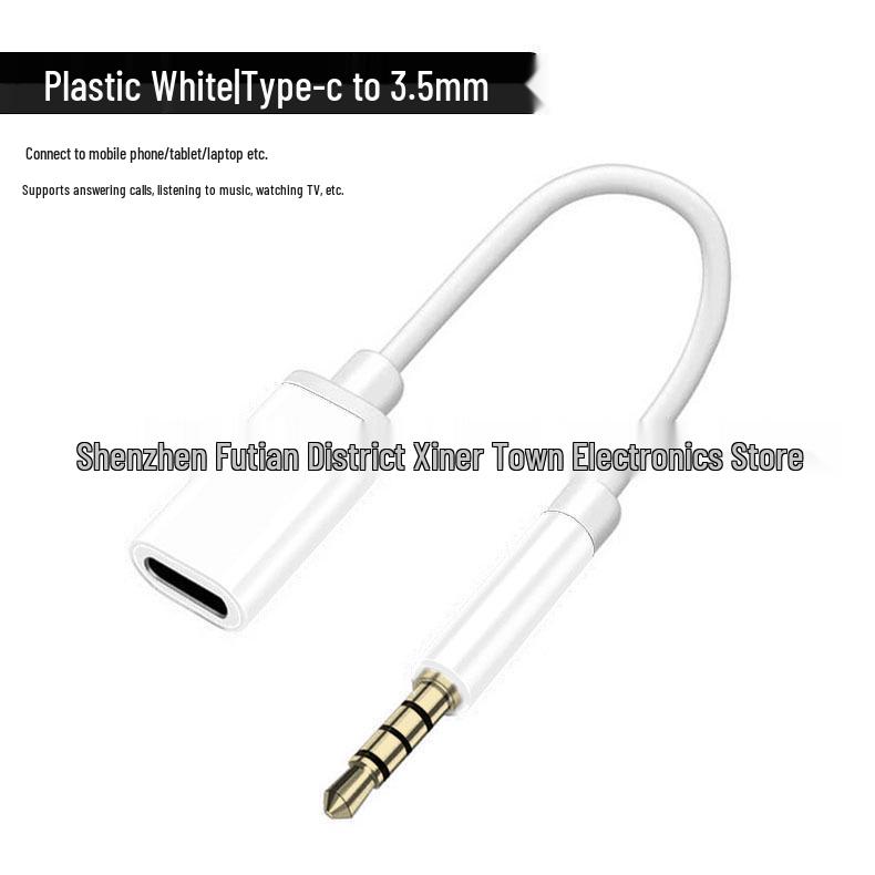 Type-C Female To 3.5mm Male Headphone Adapter for Laptops