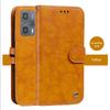 Vintage Crazy Horse Texture PU Leather Flip Wallet Phone Case for Xiaomi POCO F5 Card Holder Kickstand Shockproof Protective Cover
