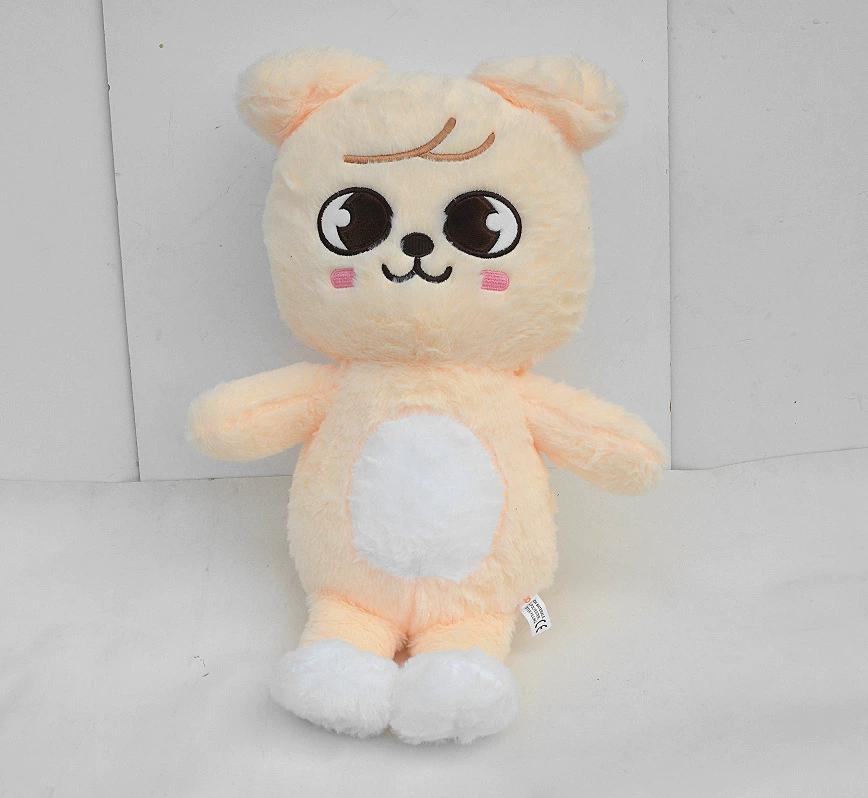50cm SKZOO Idol Stray Plush Hug Pillow Doll Fans Gift Teddy Style Plush Toy Seoul Fm Week Cloak Doll Magic School For Kids Gift