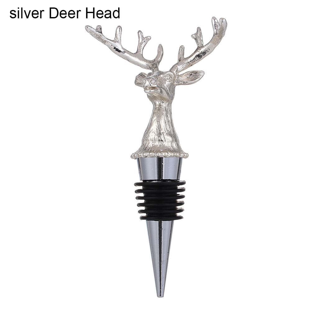 Sealer Leak Proof Deer Head Bar Tools Beverage Bottle Cap Wine Cork Wine Stopper Champagne Bottles Stoppers
