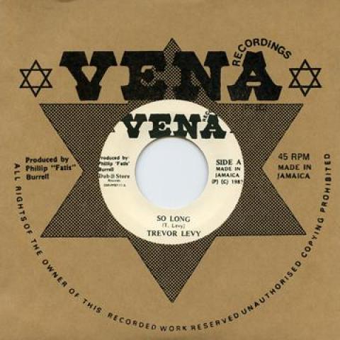 

7inch Record TREVOR LEVY - So Long DSRPFB711 Vena/Dub Store 1987 Japan Reggae, Ska & Dub