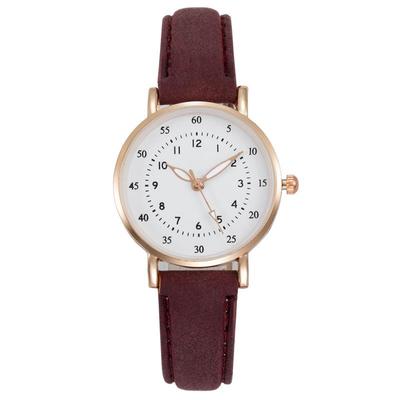 Women's Fashion Quartz Watch: Elegant, Simple, Round Dial, Versatile Design, Ideal for Students and Everyday Wear.