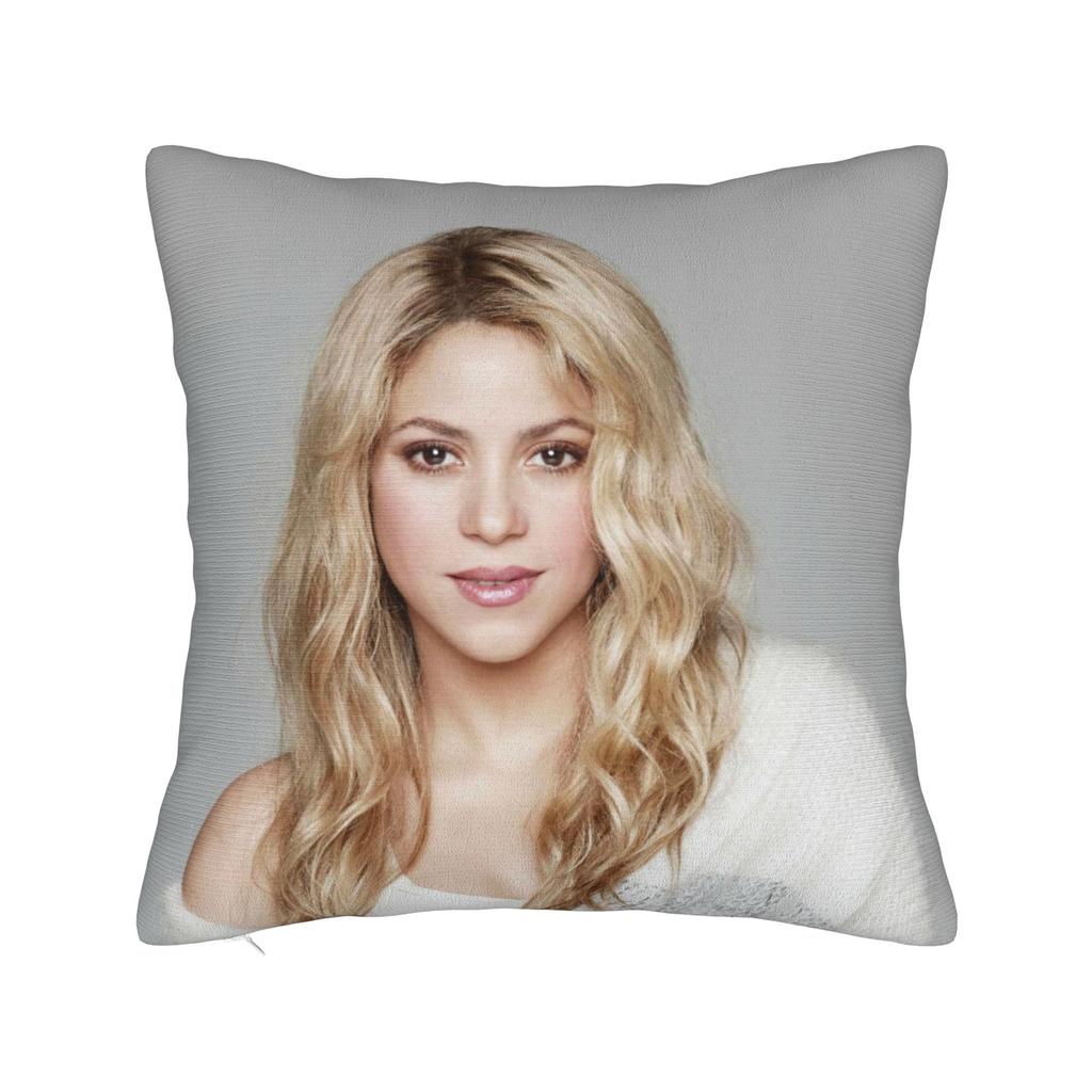 Singer S-Shakira Pillowcase Printed Cushion Cover Decoration Throw Pillow Case Cover Bedroom Square