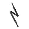 Basiner Compact 2-Way Grip Guitar Strap with Strap Lock Structure Charcoal Grey High Durability Custom Fabric