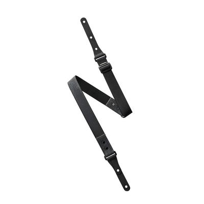 Basiner Compact 2-Way Grip Guitar Strap with Strap Lock Structure Charcoal Grey High Durability Custom Fabric