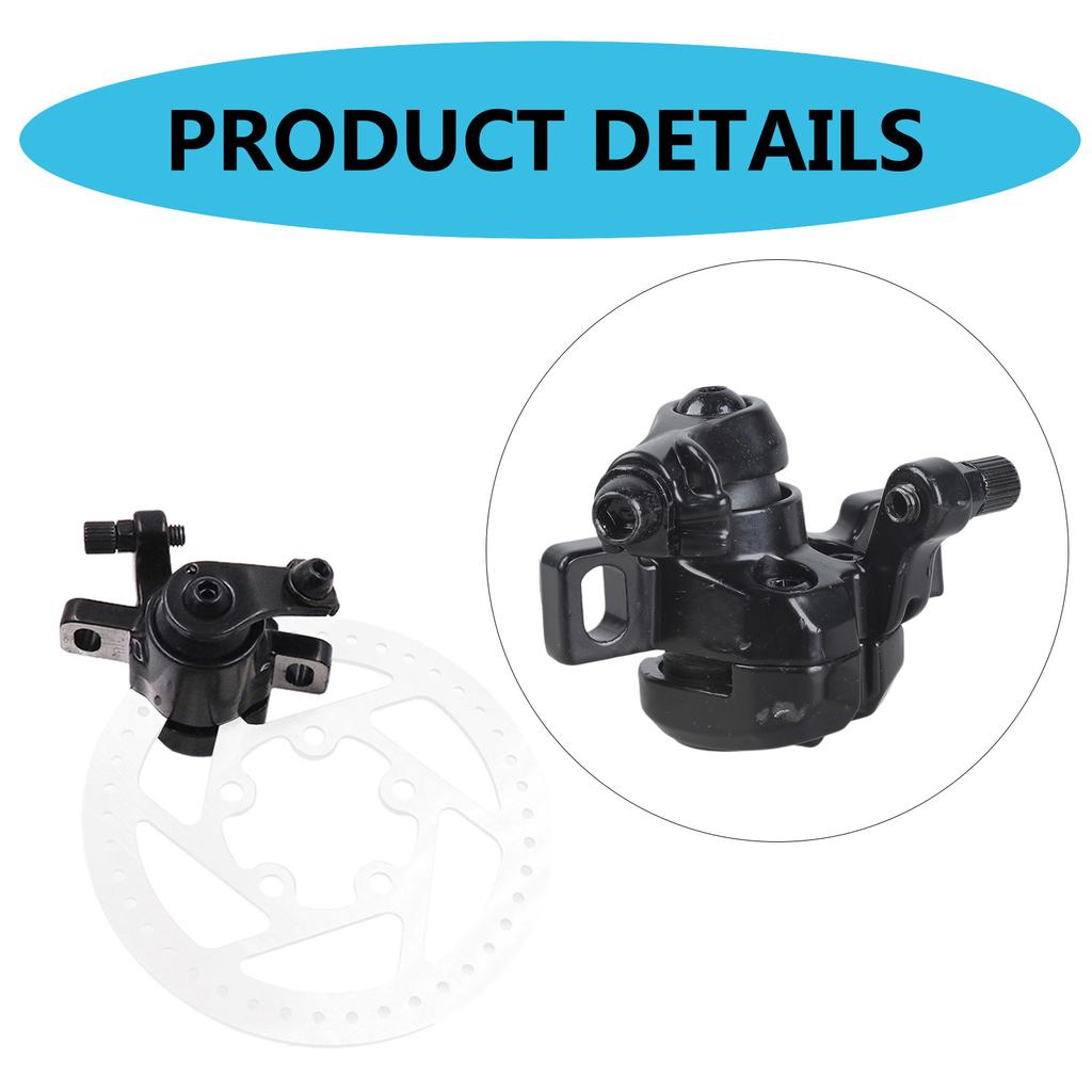 Electric Scooter Disc Wheel Brake Rear Brake Caliper Replacement Electric Scooter Mechanical Disc Brake Left Side