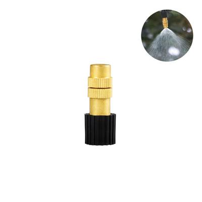 Garden Supplies Cooling Misting Nozzle Dedusting Copper Spray Sprinkler Micro Adjustable Sprayers Watering