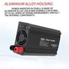 300W Wechselrichter 12V DC auf 110V AC Automotive Umwandlungsstromversorgung QC3.0 mit PD65W USBC