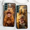 Pit Bull Lovely Pet Dog Pitbull Phone Case For Samsung Galaxy Note 20 Ultra 10 Lite 9 8 M12 M21 M30S M31 M32 M51 M52 S10 S9 S8 P