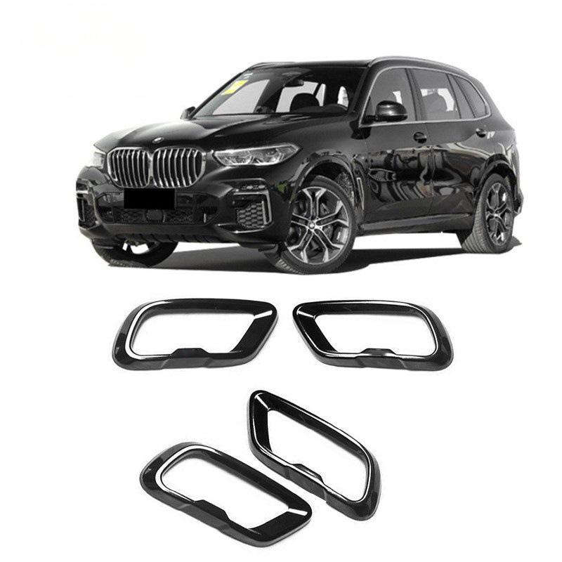 Tailpipe Trim Frame for BMW 3, 5, 7 Series, X3, X5 - Black Warrior Metal Modification