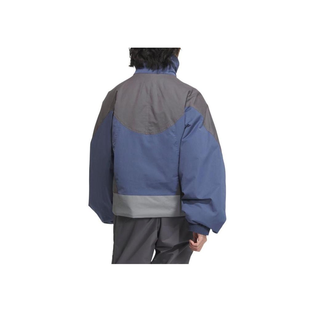 Adidas Fustl P Jacket 4 Comfortable Versatile Warm Sports Casual Cotton Coat Men Jacket Ink-Blue JM6145