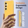 Case for Galaxy S26 - Silicone, Yellow, With Lanyard