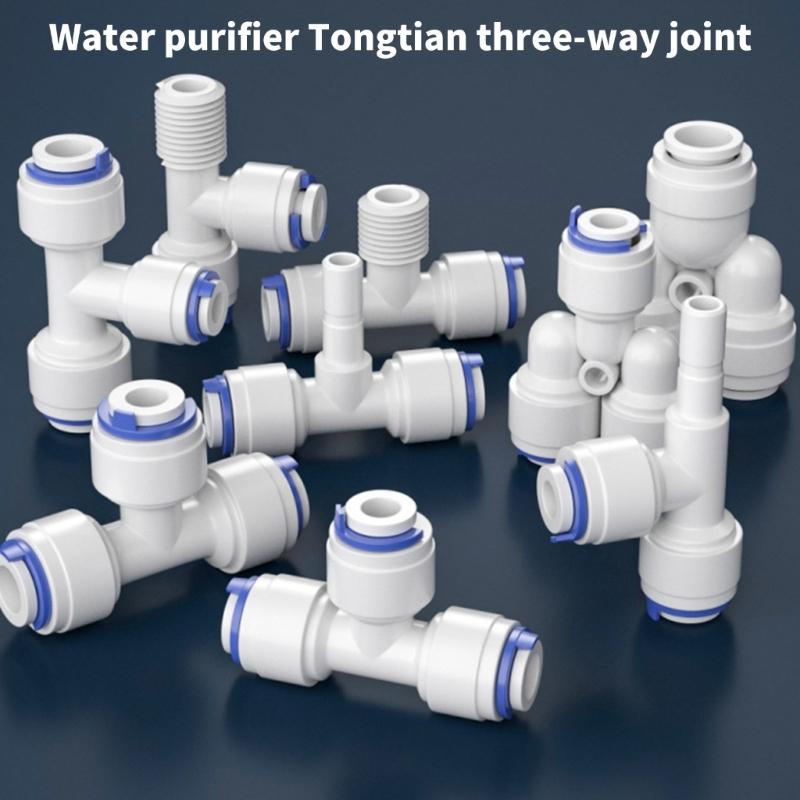 Water Purification Fittings Assembly Universals Connection Set Convenient Water Hose Set for Fridges and Ice Makers