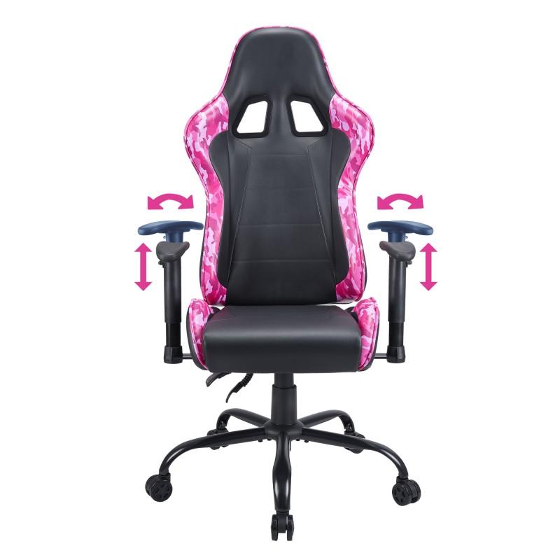 Subsonic Pro Gaming Seat Pink Power
