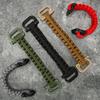 Paracord Handle for Wide Mouth Water Bottles Durable Carrier with Safety Ring Carabiner & Survival Strap Cord Tactical Bracelet