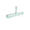1pc - Nine Hole Multifunctional Magic Folding Clothes Hanger, Convenient Storage and Space Saving Storage Cabinet