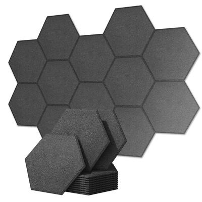 12pcs Acoustic Cotton Soundproof Foam Pad Wall Recording Studios Offices Sound Absorber Insulation Panels Acoustic Foam Mat