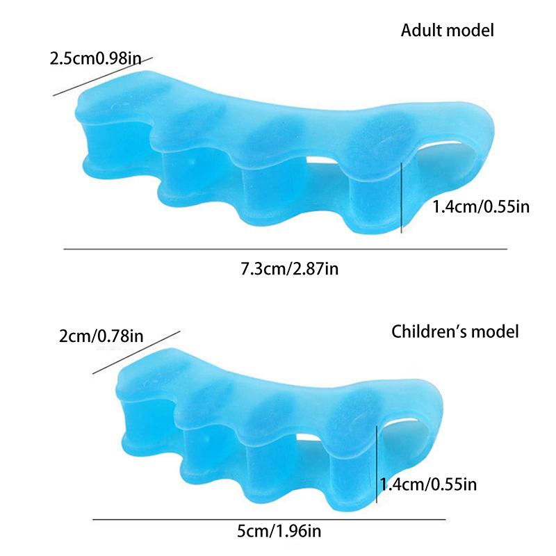 Finger Toe Separator Flexible Valgus Corrector Relieve Thumb Valgus Foot Care