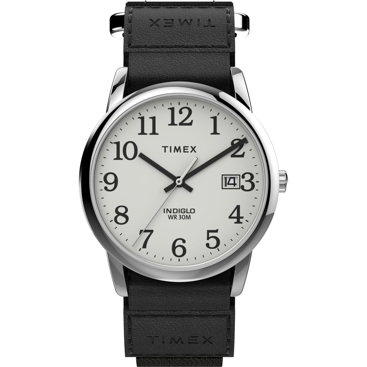 

[TIMEX] Men s Watch, Easy Reader, TW2U84900, Quartz, 3 ATM Water Resistant, Mineral Glass, White Dial, Brass [Used]