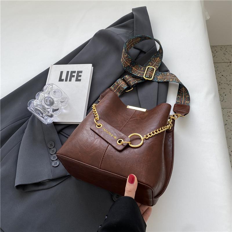 Stylish High-quality Large Capacity Women's Bag 2023 New Fashion Shoulder Crossbody Bucket Bag