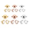 2 Set/Lot 6-16mm Stainless Steel Round Ball Strong Magnetic Clasps Fit Bracelets Necklace End Clasp Connectors Jewelry Making