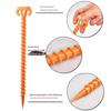 Brangdy Outdoor Tent Ground Pegs - Horn-shaped 28cm (4-pack)
