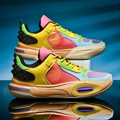 Scarpe da Basket da Uomo Studente Antiscivolo Sport Atletici Originali Maschili Allenamento Outdoor Sneakers Traspiranti Scarpe da Campo