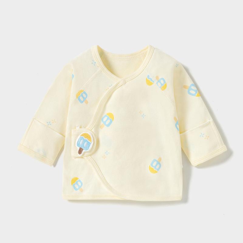 

Newborn Pure Cotton Soft Monk s Robe Top - All-Season, Skin-Friendly, Seamless Design 59cm (Fits 3.5-6.9kg, 52-59cm)