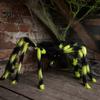 Creepy Cute Spider Plush Large Halloween Decoration, Soft Hairy Scary Prop, Furry Eco-friendly Spiders for Outdoor Indoor, Yard, Home, Haunted