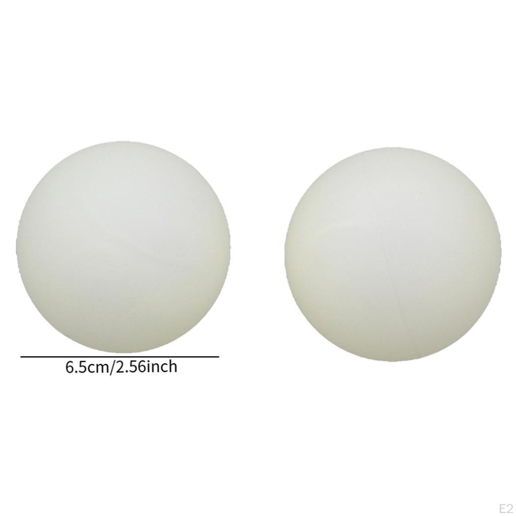 2x Hockey Balls Glow in The Dark Portable 65mm Roller Sports for Ice Party