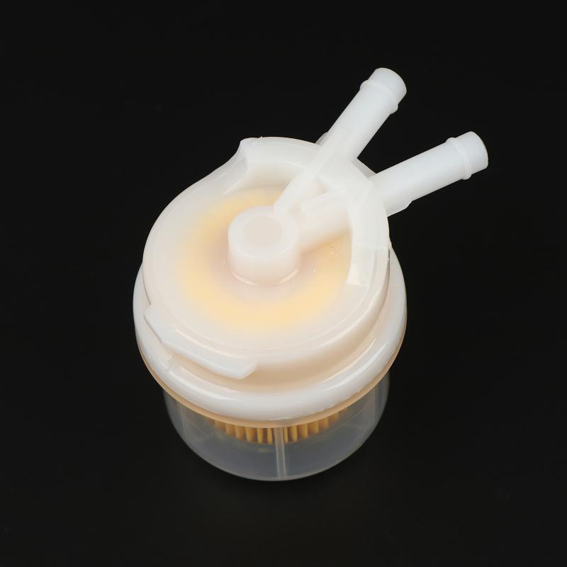 Plastic Fuel Filter 8Mm Inlet Outlet Fine Filter Paper Anti Clog Gasoline Filter For Motorcycle Scooter Atv Fuel System