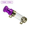 Replacement Air Filter Drain Pipe For Motorcycles Featuring Aluminum Alloy Head And Silicone Tube Suitable For Various Models